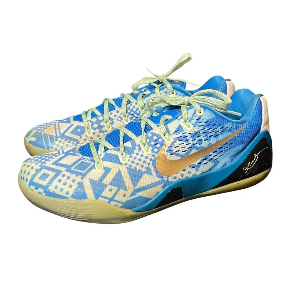 Nike Kobe IX EM Low Hyper Cobalt (2014) Men Sneakers 646701-414 Size 15